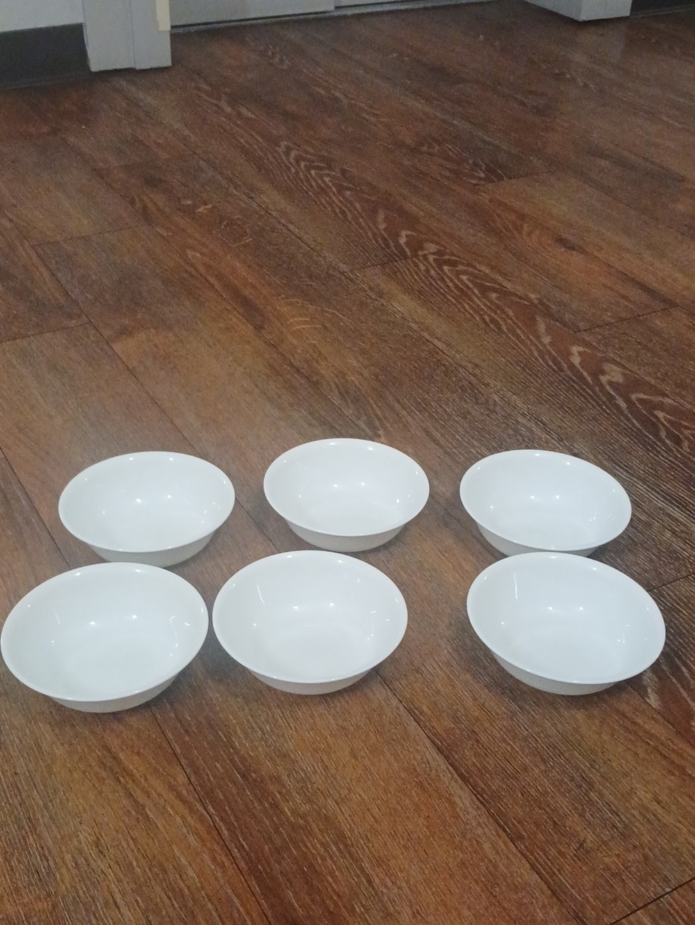 Corelle 6 Inch White Bowls - Set of 6